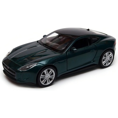 Welly Jaguar F Type Coupe tmavě zelený 1:34