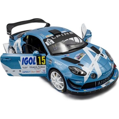 Solido 1: 18 alpine a110 rgt+ СИН #15 Р. АСТИЕ / Д. ЖИРО