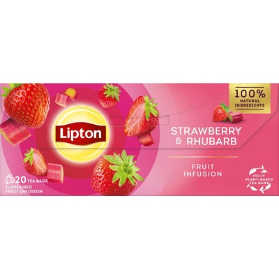 Lipton Strawberry with Rhubarb 20 sáčkov