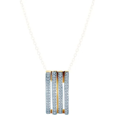 SAVICKI Висулка Savicki: злато, диаманти