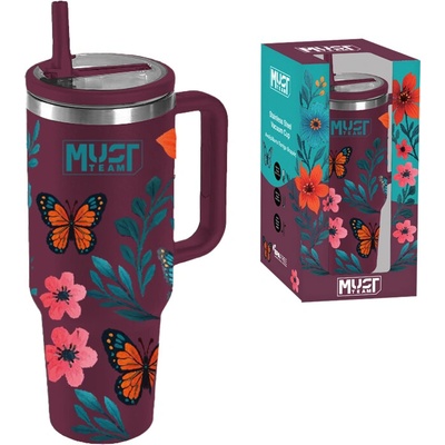 Must termohrnček 1200 ml Bordo
