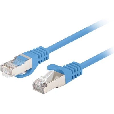 Кабел, Lanberg patch cord CAT. 6 FTP 0.25m fluke passed (10-pack), blue (PCF6-20CC-0025-B)