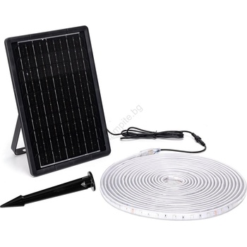 Aigostar - LED RGB регулируема соларна лента LED/10W/3, 2V 10 м IP65 + DO (AI1746)