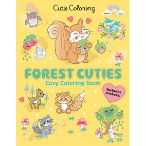 Forest Cuties: Cozy Coloring Book | Scholastic (ISBN: 9798225042257)