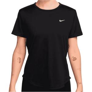 Nike Дамска тениска Nike Women's Tempo Dri-Fit Short-Sleeve Running Top Running shirt - Black / Reflective Silver (916-4640-0514)