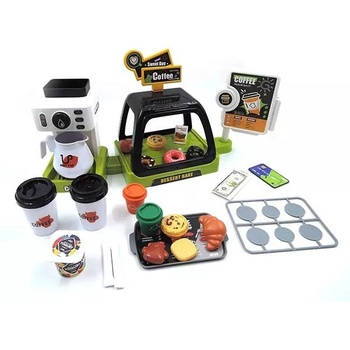 Man Yuk Toys Комплект за игра - кафе - зелено (668-142)