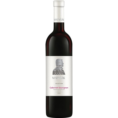 Matyšák Selection Cabernet Sauvignon Červené Suché D.S.C. 13,5% 0,75 l (čistá fľaša)