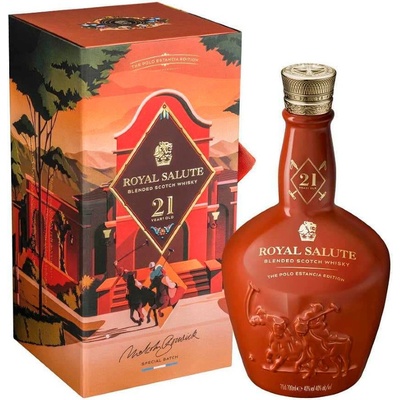 Chivas Royal Salute Polo Estancia 21y 2021 40% 0,7 l (karton)