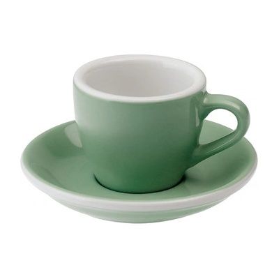 Loveramics Egg Espresso šálka s podšálkou mint 80 ml