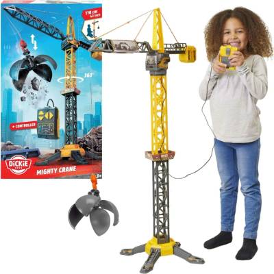 Dickie Jeřáb Mighty Crane 110 cm, na kabel