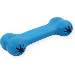 PET NOVA Tpr Гумена костичка за куче, синя - 11см
