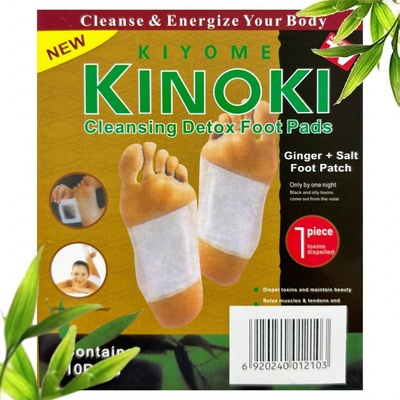 KINOKI Detoxikační náplasti Zázvor a sůl 1 balení-10 ks 2103
