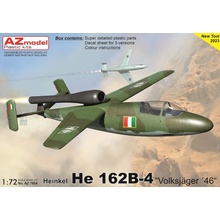 AZ Model AZ7854 Heinkel He 162B 4 Volkjäger 46 1:72