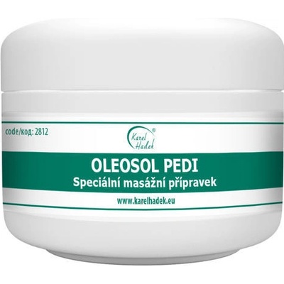 Aromaterapie KH Speciální masážní přípravek OLEOSOL PEDI pro omytí a peeling nohou 100 ml