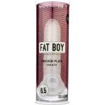 Perfect Fit Brand - Fat Boy Checker Box - пенис удължител (17 см, бял)