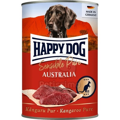 Happy Dog Känguru Pur - Консерва с чисто месо от кенгуру 24 x 400 г