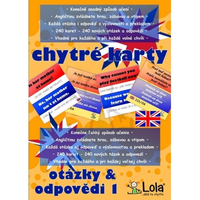 Chytré karty - Angličtina otázky a odpovědi 1