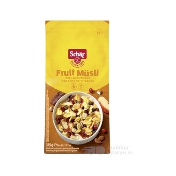 Schär Fruit Müsli bezgluténové müsli s ovocím 375 g