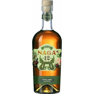 Naga Siam Edition 12letý thajský rum 43% 0,7 l (holá láhev)