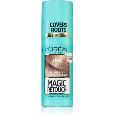 L'Oréal Magic Retouch sprej pro okamžité zakrytí odrostů HSC 4 Beige