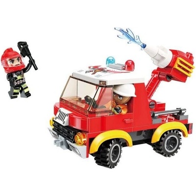 Qman Конструктор, Qman, Пожарен автомобил, 110 части (Q12011-1)