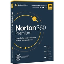 Norton 360 Premium 10 lic. 1 rok (NORT360EU10-1)