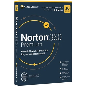 Norton 360 Premium 10 lic. 1 rok (NORT360EU10-1)