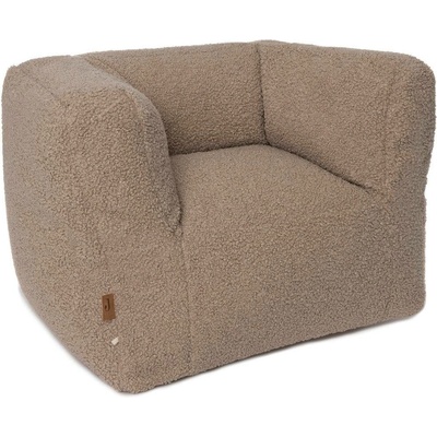 JOLLEIN Křeslo dětské Beanbag Teddy Warm Sand – Zboží Dáma