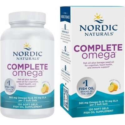 Nordic Naturals Complete Omega-D3 Lemon 60 kapsúl