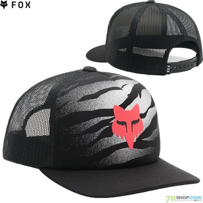 Fox Yth Rooted Mesh Trucker Hat blk