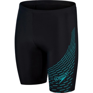Speedo Бански гащета Speedo Men's Medley Logo Jam Swim Shorts - Black/Green