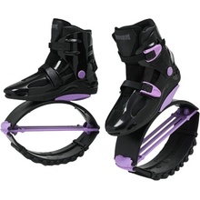 Kangoo Jumping Kangoo Boots - černo-fialové