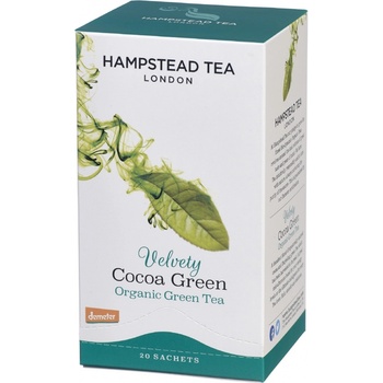 Hampstead BIO zelený čaj s kakaovými slupkami Tea London 20 ks
