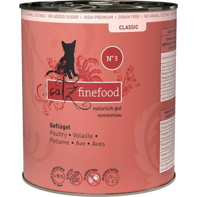 Catz Finefood catz finefood консерви 6 x 800 г - птиче