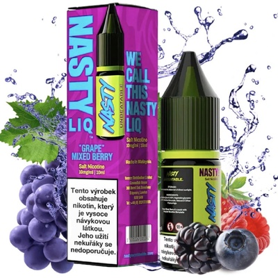 Nasty Juice Nasty LIQ Salt Grape Raspberry Strawberry 10 ml 20 mg