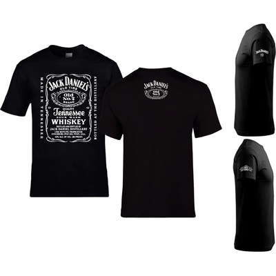 tričko Jack Daniel's černá – Zboží Dáma