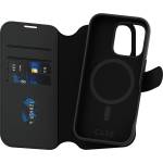 Panzer - CARE Feature MagSafe калъф Tango Two-in-One портфейл - iPhone 16 Pro - черен