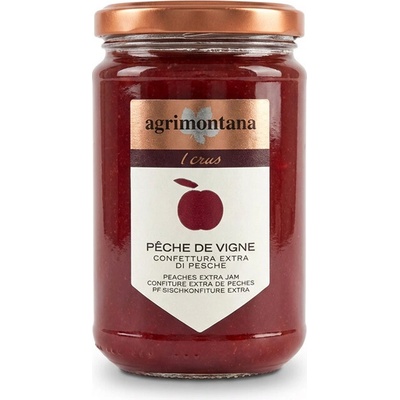 Agrimontana Džem extra 73% broskev Pêche Des Vignes, 340 g