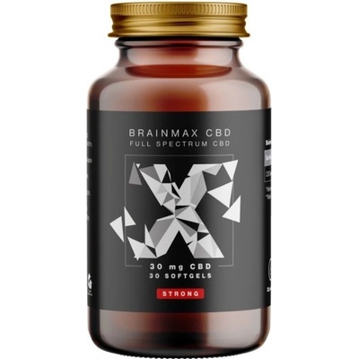 BrainMax CéBéDé Strong 30 mg 30 rostlinných kapslí