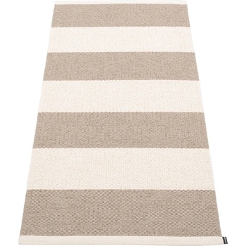 Pappelina Бежова и кремава пътека за открито и закрито 70x150 cm Bob Mud Vanilla - Pappelina (BO6B715)