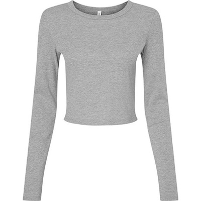 Bella Dámsky crop top BL1501 Athletic Heather