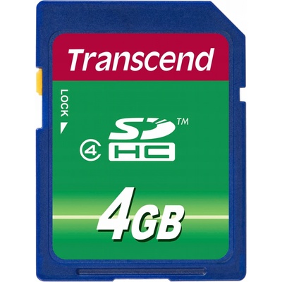 Transcend SDHC 4GB class 4 TS4GSDHC4