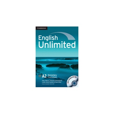 English Unlimited Elementary Coursebook with ePortfolio Tilbury Alex et al