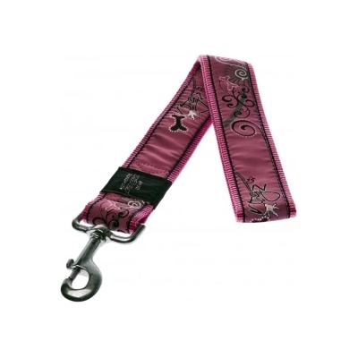 Rogz Pink Bone XXL - Повод за кучета , кокалчета 40мм / 50 см. розов