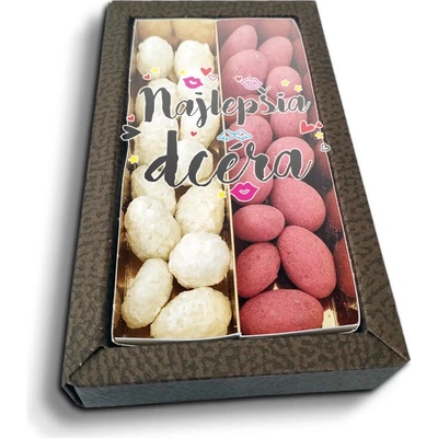 Sablio Mandle v čokoláde Najlepšia dcéra 2x 80 g
