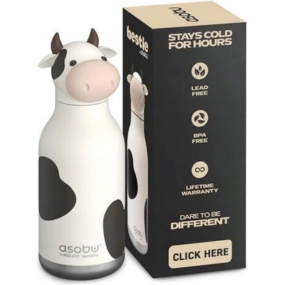Asobu termoska Bestie Bottle 460 ml kráva