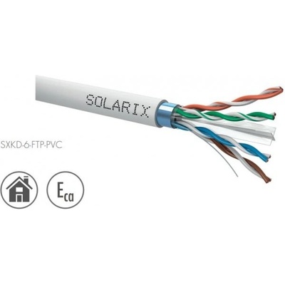 Solarix SXKD-6-FTP-PVC FTP, CAT6, PVC, drát