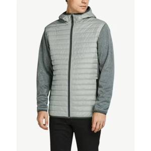 Jack&jones Jjemulti Quilted Jacket Noos Gray - magazinko