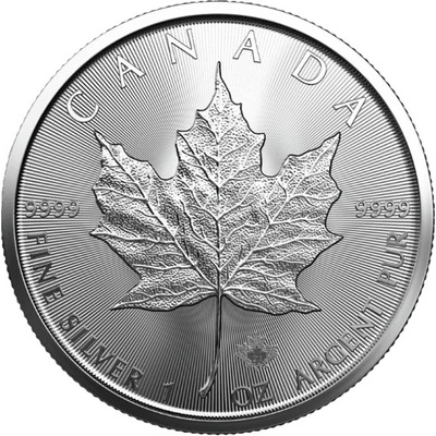 Royal Canadian Mint Strieborná investičná minca Maple Leaf 1 oz