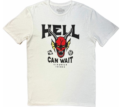Stranger Things Hell Can Wait white